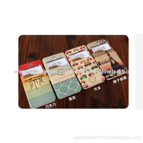 PU Leather Case for Vivo X3, ODM/OEM Orders Welcomed, All Colors Available